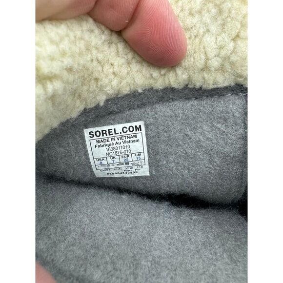 Sorel Kids Snow Boots Size 8 Winter Waterproof - Picture 5 of 5